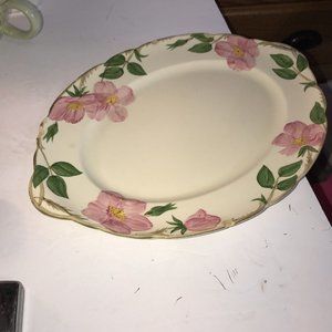 Vintage Francisan Ware Desert Rose 1963-1964  Large Oval Platter